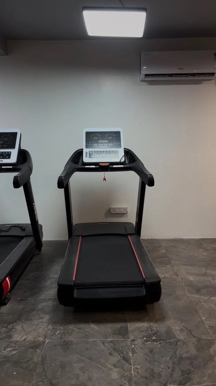 Strength equipment in the gym